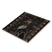 Ägyptische Katze - Bastet Fliese (Seite)