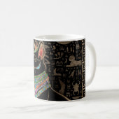 Ägyptische Katze - Bastet Kaffeetasse (VorderseiteRechts)