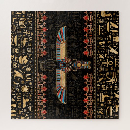 Ägyptische Katze - Bastet Puzzle (Horizontal)