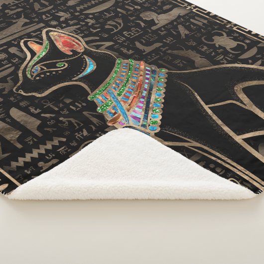 Ägyptische Katze - Bastet Sherpadecke (3/4)