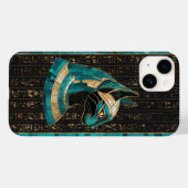 Ägyptische Katze Goddess Bastet - Mosaikkunst Case-Mate iPhone Hülle (Rückseite (Horizontal))