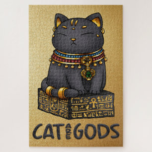 Ägyptische Katze Gott Bastet Katze sind Götter Puzzle