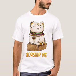 Ägyptische Katze Gott Bastet verehren mich T-Shirt