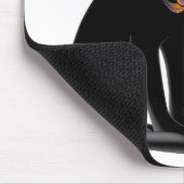 Ägyptische Katze hieroglyphisches Mousepad (Ecke)