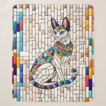 Ägyptische Katze - Mosaikkunst