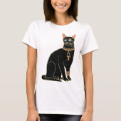 Ägyptische Katze T-Shirt (Vorderseite)