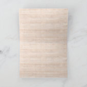 Ägyptische Katzecartouche-Monogramm-Gruß-Karte: V (Innenseite)