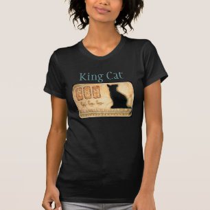 Ägyptische Katzecartouche-T-Shirt König-Cat T-Shirt