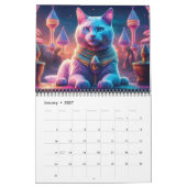 Ägyptische Katzen Kalender (Jan 2027)