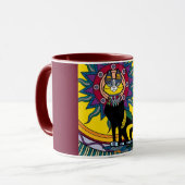 Ägyptische Katzen-Tasse Tasse (Vorderseite Links)