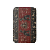 Ägyptische Katzen und Auge des Horus Badematte (Vorderseite Vertikal)