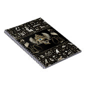 Ägyptische Katzen und Auge des Horus Notizblock (Rechte Seite)