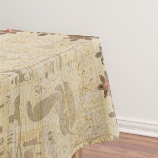 Ägyptische Katzen und Knöchelkreuz Tischdecke (Beispiel)