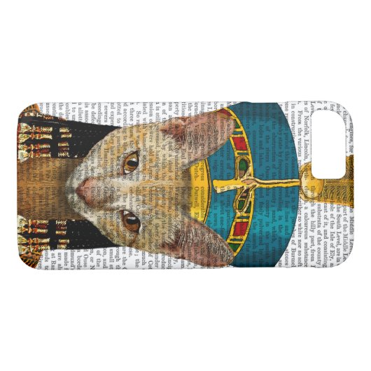 Ägyptische Königin Cat Case-Mate iPhone Hülle (Rückseite (Horizontal))