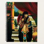 Ägyptische Königin Cat Dragon Planer (Vorderseite)