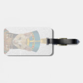 Ägyptische Königin Cat Gepäckanhänger (Rückseite horizontal)