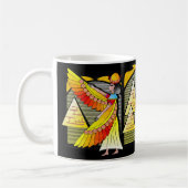 "ÄGYPTISCHE KÖNIGIN KAFFEETASSE (Links)