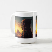 Ägyptische Königin Klassische Tasse, 15 oz Kaffeetasse (Vorderseite Links)