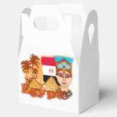 Ägyptische Königin-Kleopatra-Fvor-Box Geschenkschachtel (Geöffnet)