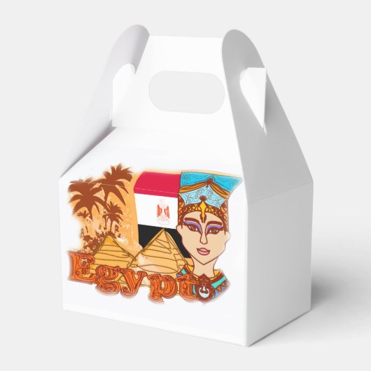 Ägyptische Königin-Kleopatra-Fvor-Box Geschenkschachtel (Vorderseite)