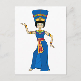 Ägyptische Königin Nefertiti Postkarte