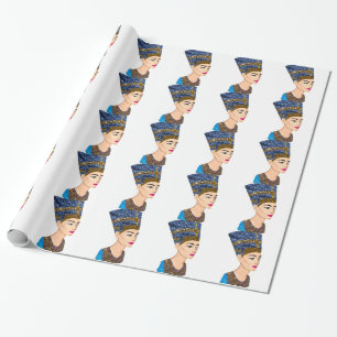ägyptische Königin Nofretete Geschenkpapier