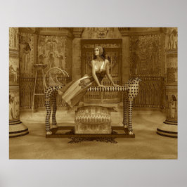Ägyptische Königin Poster
