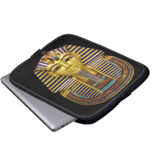 Ägyptische Königliche Goldene Maske Laptopschutzhülle