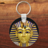 Ägyptische Königliche Goldene Maske Schlüsselanhänger (Vorderseite)