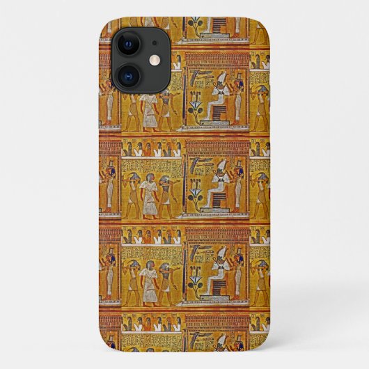 Ägyptische Kunst Ägypten Case-Mate iPhone Hülle (Rückseite)