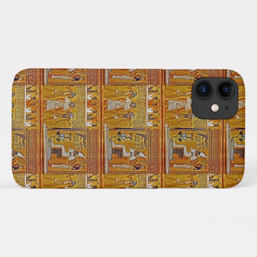 Ägyptische Kunst Ägypten Case-Mate iPhone Hülle (Rückseite (Horizontal))
