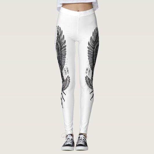 ägyptische Kunst Leggings (Vorderseite)