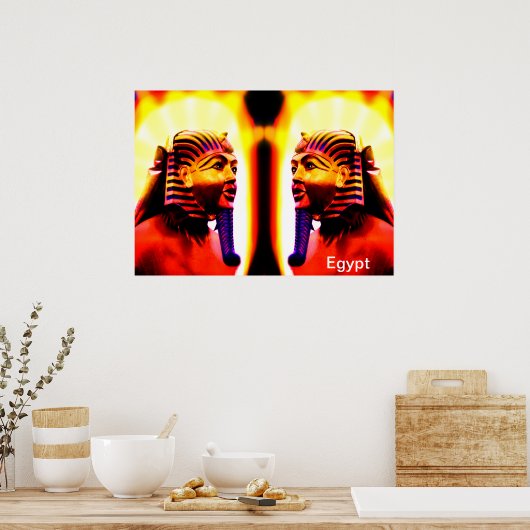 Ägyptische Kunst Poster (Küche)