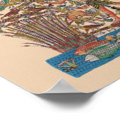 Ägyptische Kunst Poster (Ecke)