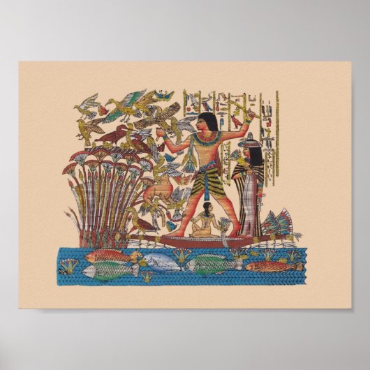 Ägyptische Kunst Poster (Vorne)