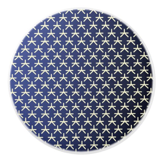 Ägyptische Kunst wird wiederhergestellt Keramikknauf (Vorderseite)