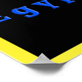 ägyptische Kunstplakate Poster (Ecke)