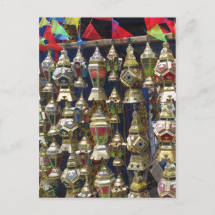 Ägyptische Lanterns Postkarte