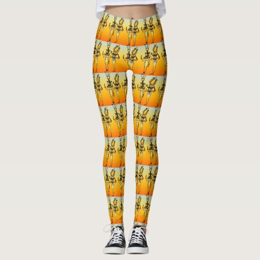 Ägyptische Leggings (Vorderseite)