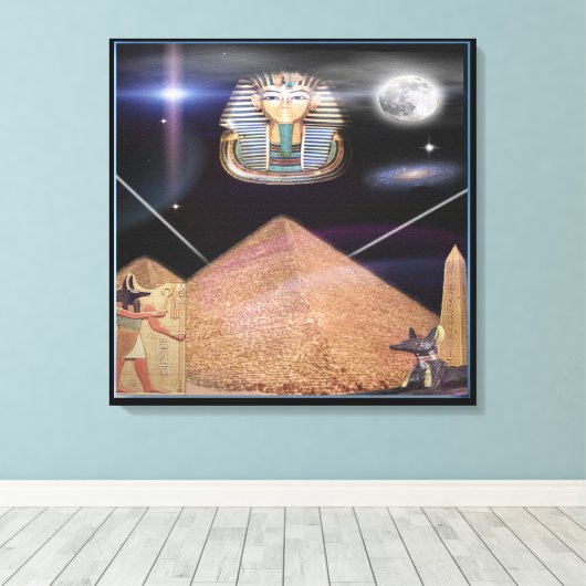 Ägyptische Leinwand (Insitu (Holzboden))