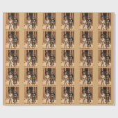 Ägyptische Liebe Geschenkpapier (Flach)