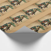 Ägyptische Liebe Geschenkpapier (Ecke)