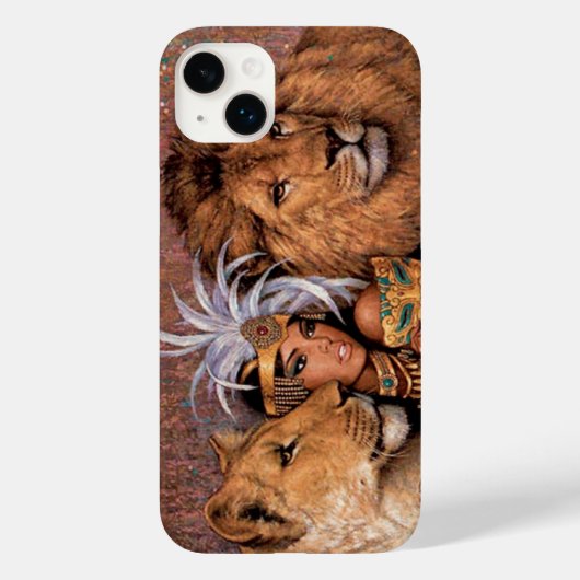 Ägyptische Löwengöttin Prinzessin Case-Mate iPhone Case-Mate iPhone Hülle (Rückseite)