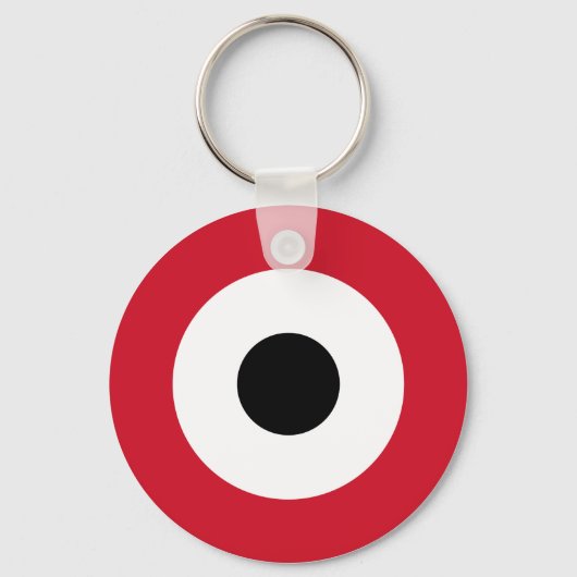 Ägyptische Luftwaffe Roundel Schlüsselanhänger (Vorderseite)