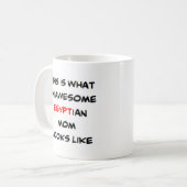 ägyptische Mama, phantastisch Kaffeetasse (Vorderseite Links)