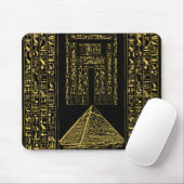 Ägyptische Mauspad - Pyramide & Hieroglyphe (Mit Mouse)