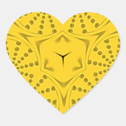 Ägyptische Motif Art Print Checkered Frame Design Herz-Aufkleber (Vorderseite)