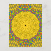 Ägyptische Musterkunst Postkarte (Vorderseite)