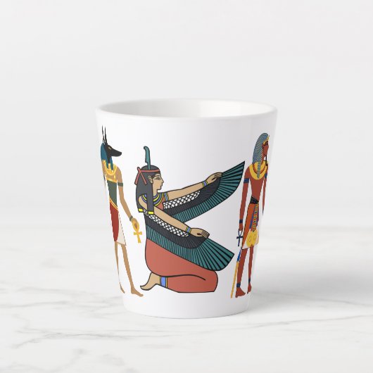 Ägyptische Mythologie Milchtasse (Vorderseite)