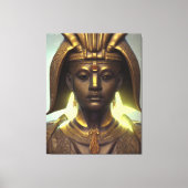 Ägyptische Osiris Canvas Print Leinwanddruck (Vorderseite)